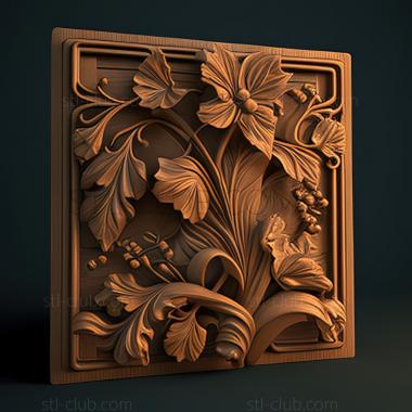 3D model st panel (STL)